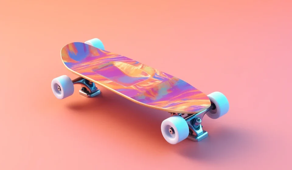 Shaping Tomorrow’s Landscape Of Intelligent Machines arafed skateboard with colorful design